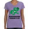 Women's V-Neck Fine Jersey Tee Thumbnail