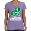 Women's V-Neck Fine Jersey Tee Thumbnail