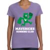 Women's V-Neck Fine Jersey Tee Thumbnail
